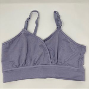 Storq Full Cup Bra Nursing Wireless Lilac